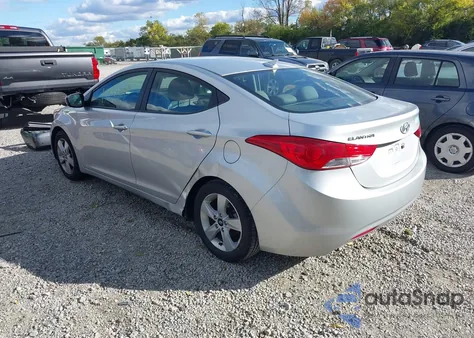 2013 Hyundai Elantra Gls из США, поврежденный, VIN 5NPDH4AE2DH347303